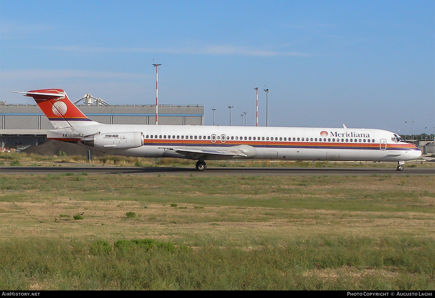 Aircraft Photo of I-SMEZ | McDonnell Douglas MD-82 (DC-9-82) | Meridiana | AirHistory.net #871375