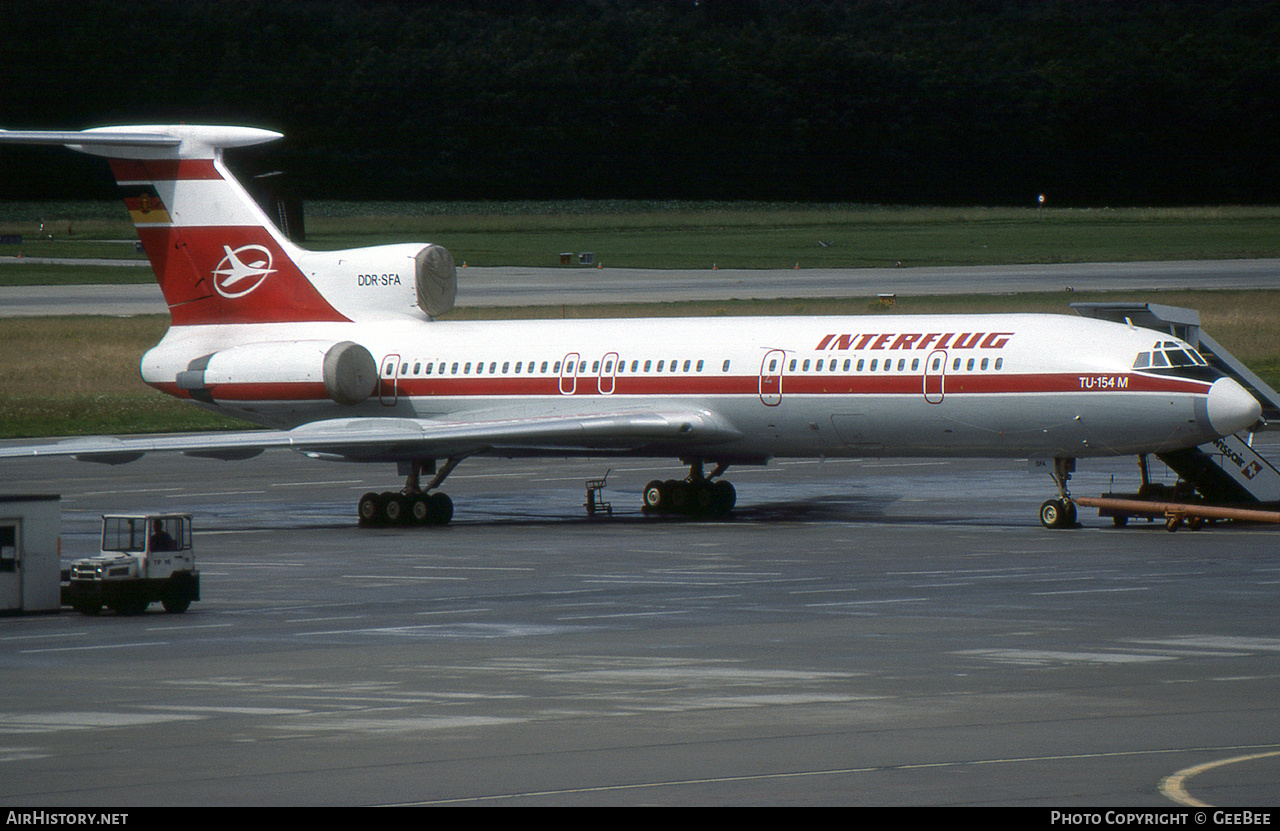 Aircraft Photo of DDR-SFA | Tupolev Tu-154M | Interflug | AirHistory.net #871376