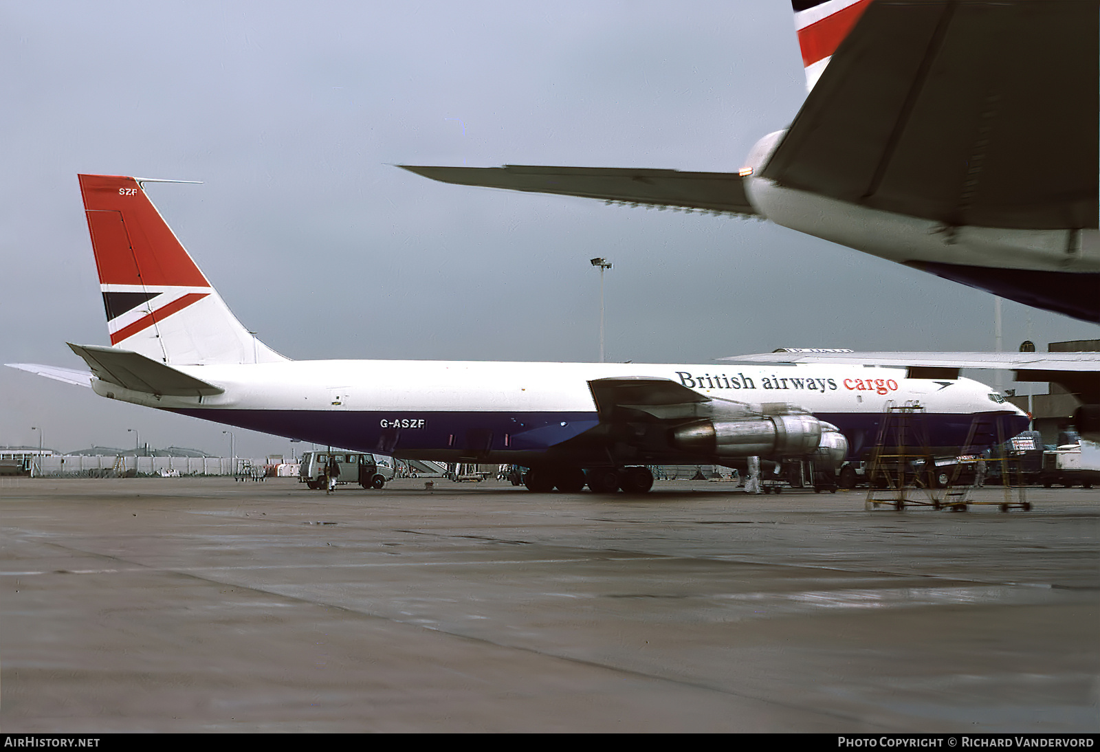 Aircraft Photo of G-ASZF | Boeing 707-336C | British Airways Cargo | AirHistory.net #871384