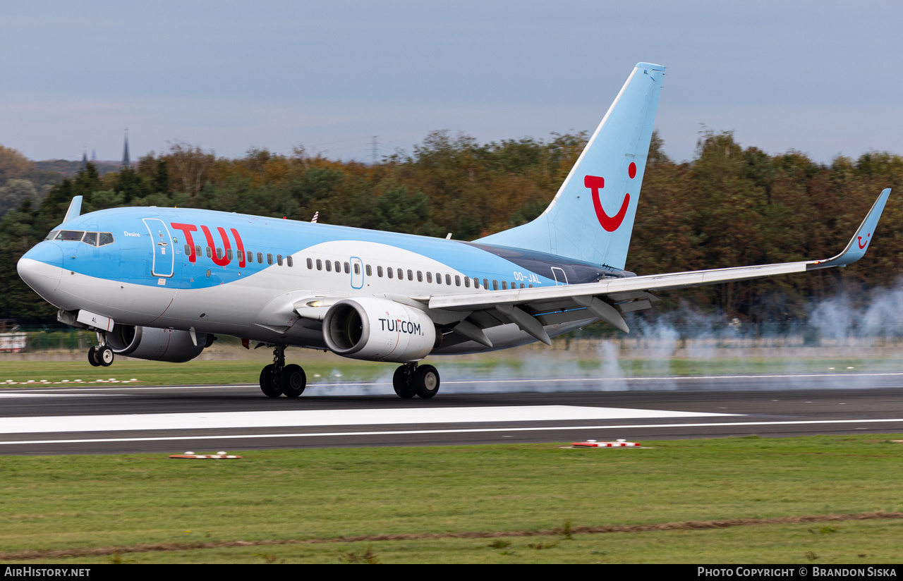 Aircraft Photo of OO-JAL | Boeing 737-7K2 | TUI | AirHistory.net #871405