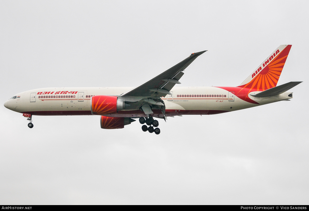 Aircraft Photo of VT-ALF | Boeing 777-237/LR | Air India | AirHistory.net #871421