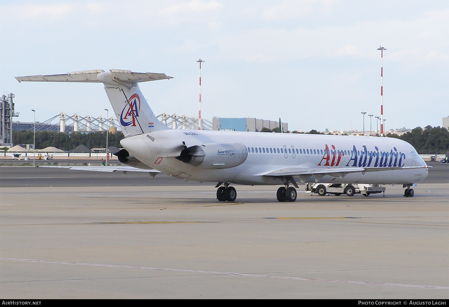Aircraft Photo of 9A-CBG | McDonnell Douglas MD-82 (DC-9-82) | Air Adriatic | AirHistory.net #871426