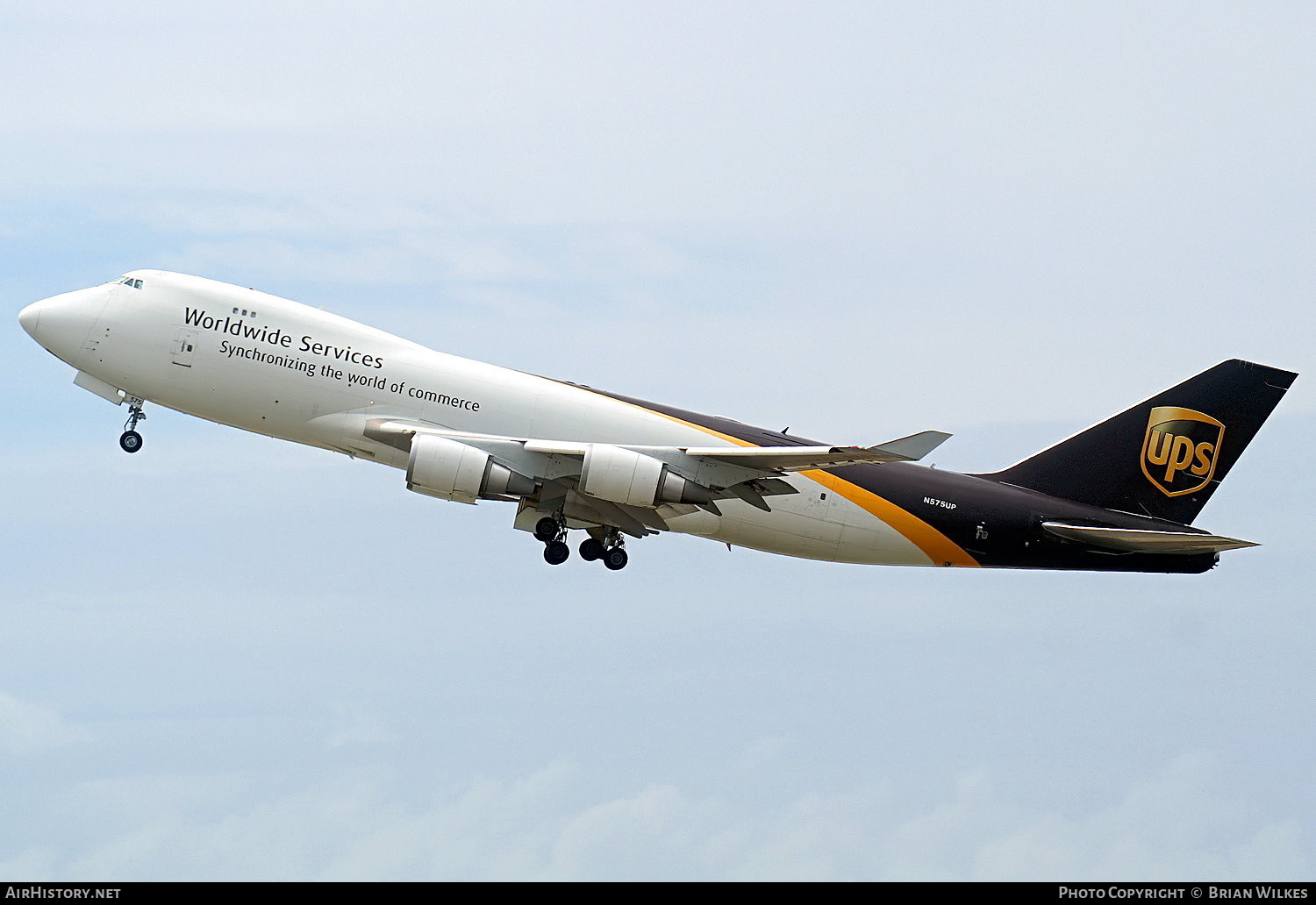 Aircraft Photo of N575UP | Boeing 747-44AF/SCD | United Parcel Service - UPS | AirHistory.net #871429