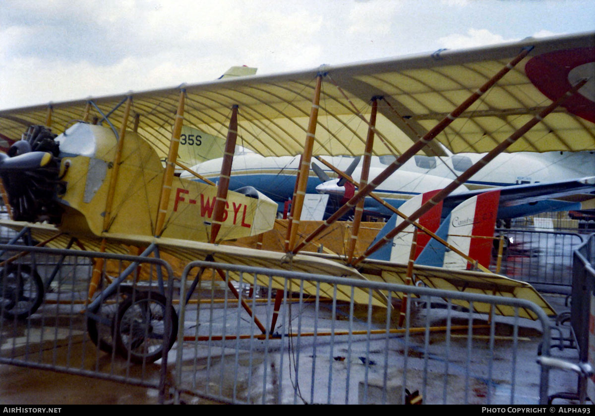 Aircraft Photo of F-WSYL / F-PSYL | Caudron G 3 (replica) | AirHistory.net #871434