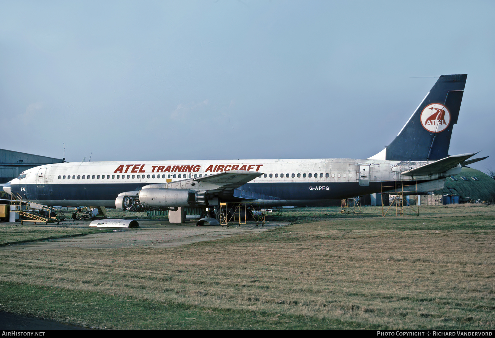 Aircraft Photo of G-APFG | Boeing 707-436 | ATEL Training Aircraft | AirHistory.net #871437