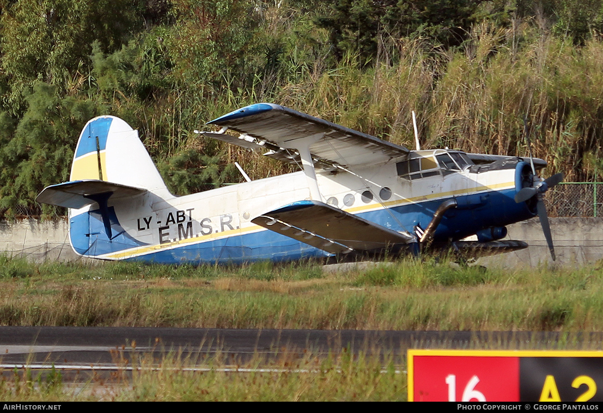 Aircraft Photo of LY-ABT | Antonov An-2 | E.M.S.R. | AirHistory.net #871441