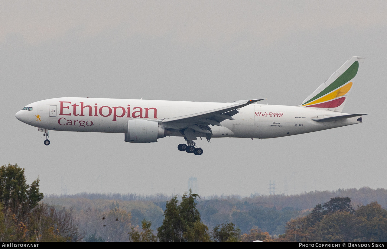 Aircraft Photo of ET-APS | Boeing 777-F6N | Ethiopian Airlines Cargo | AirHistory.net #871453