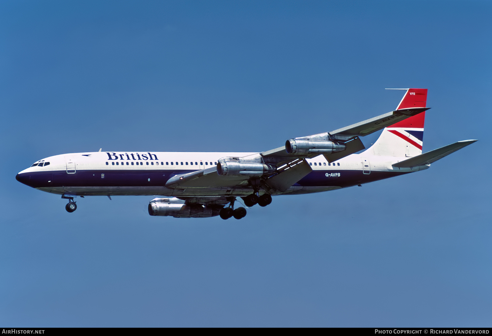 Aircraft Photo of G-AVPB | Boeing 707-336C | British Airways | AirHistory.net #871488