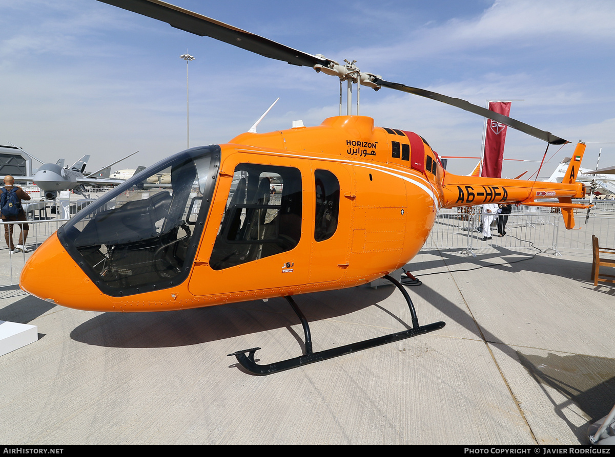 Aircraft Photo of A6-HFA | Bell 505 JetRanger X | Horizon International Flight Academy | AirHistory.net #871489