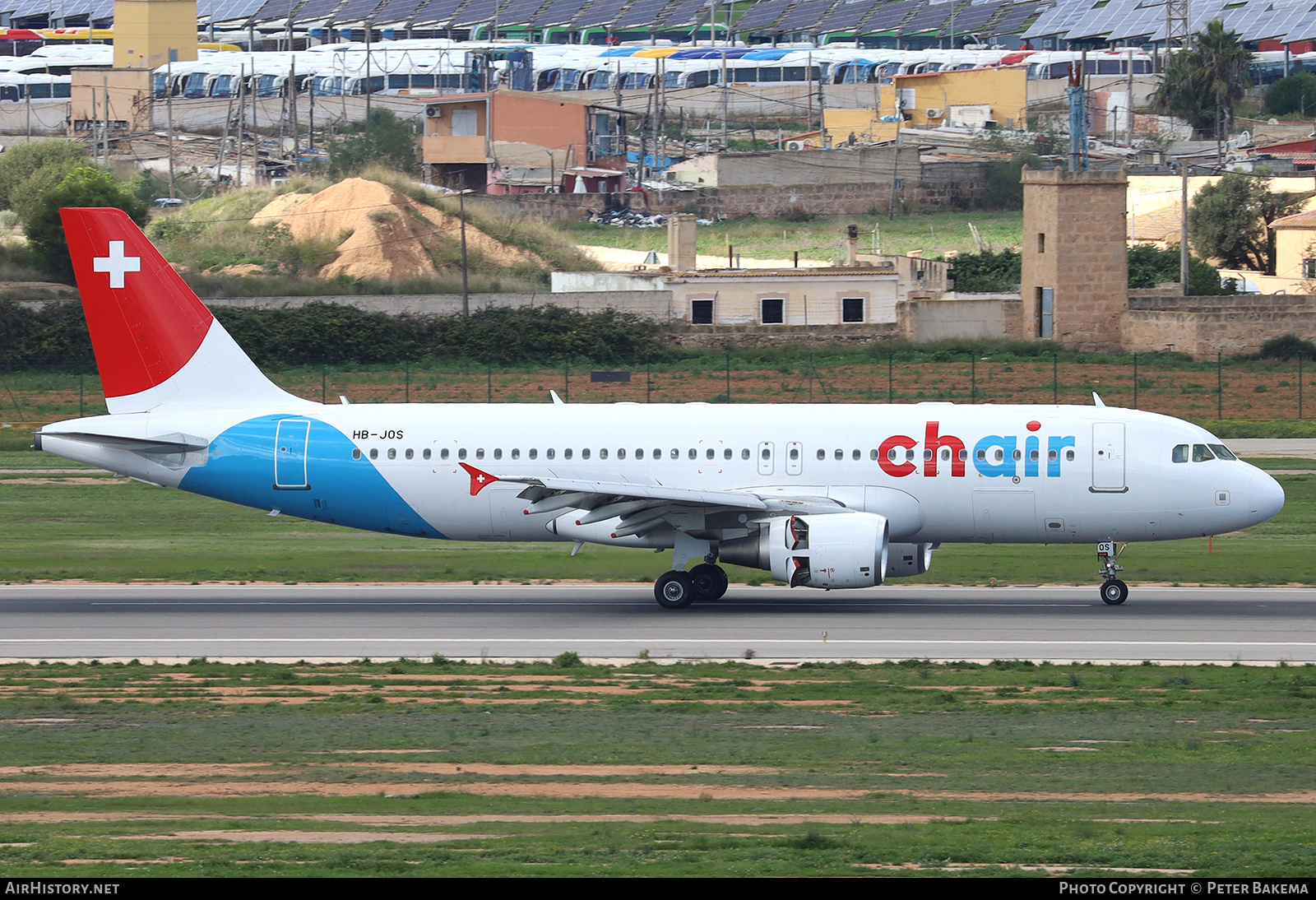 Aircraft Photo of HB-JOS | Airbus A320-214 | Chair Airlines | AirHistory.net #871495