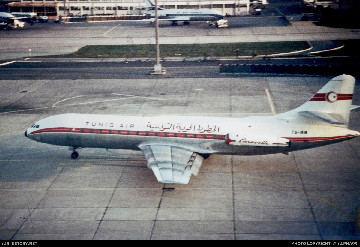 Aircraft Photo of TS-IKM | Sud SE-210 Caravelle III | Tunis Air | AirHistory.net #871504