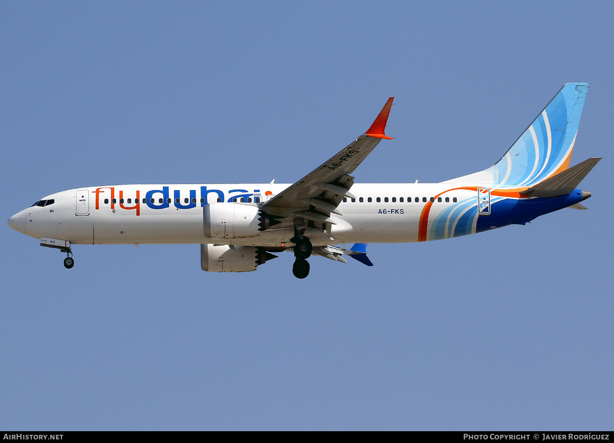 Aircraft Photo of A6-FKS | Boeing 737-8 Max 8 | Flydubai | AirHistory.net #871523