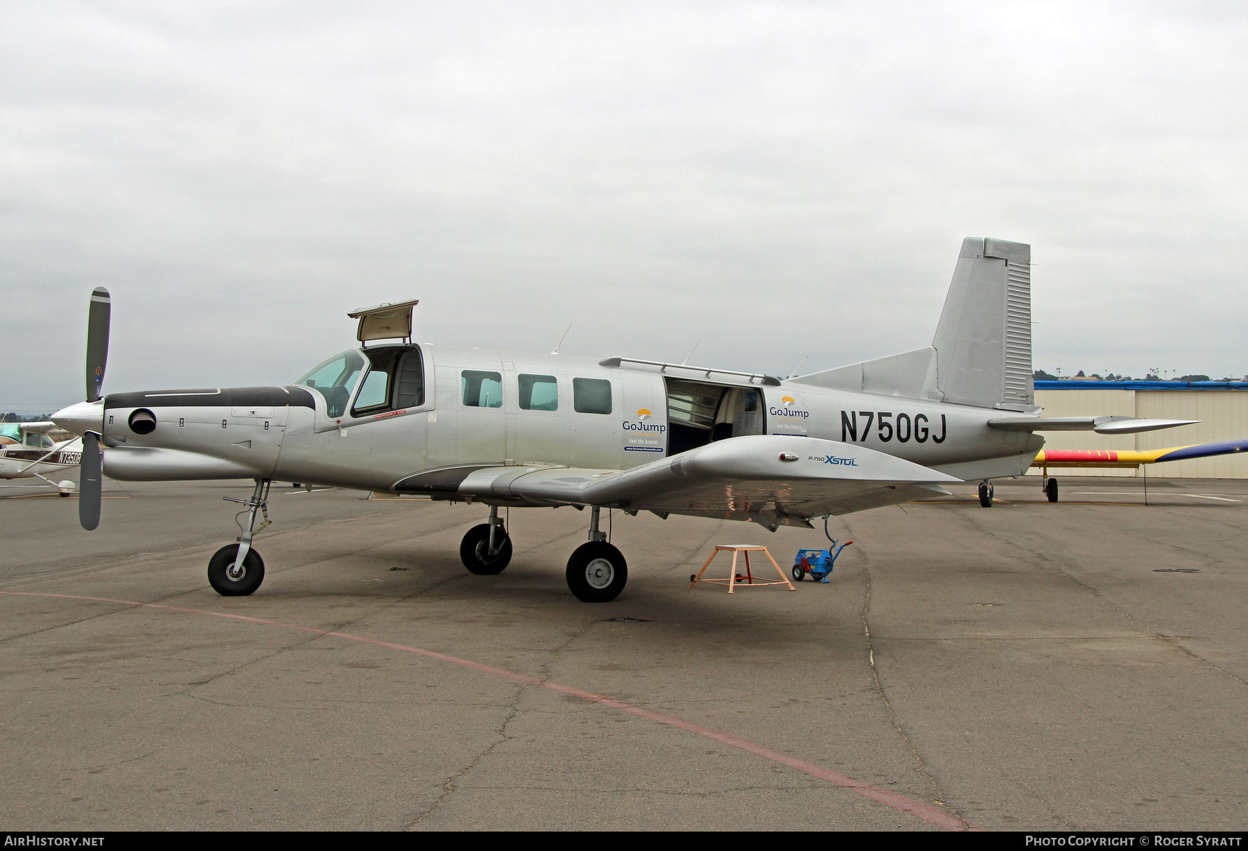 Aircraft Photo of N750GJ | Pacific Aerospace P-750 XSTOL (PAC 750XL) | GoJump America | AirHistory.net #871582