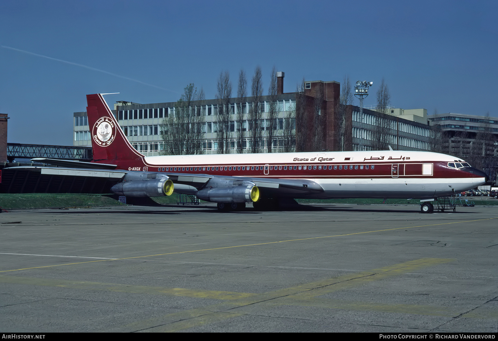 Aircraft Photo of G-AXGX | Boeing 707-336C | State of Qatar | AirHistory.net #871583