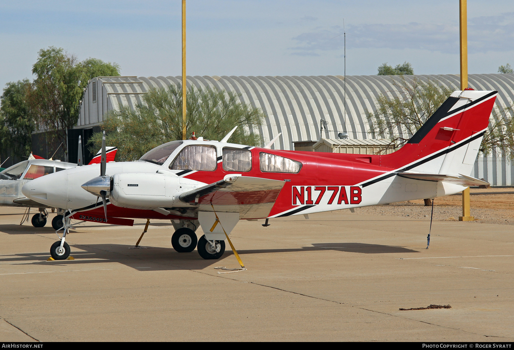 Aircraft Photo of N177AB | Beech E55 Baron | AirHistory.net #871586