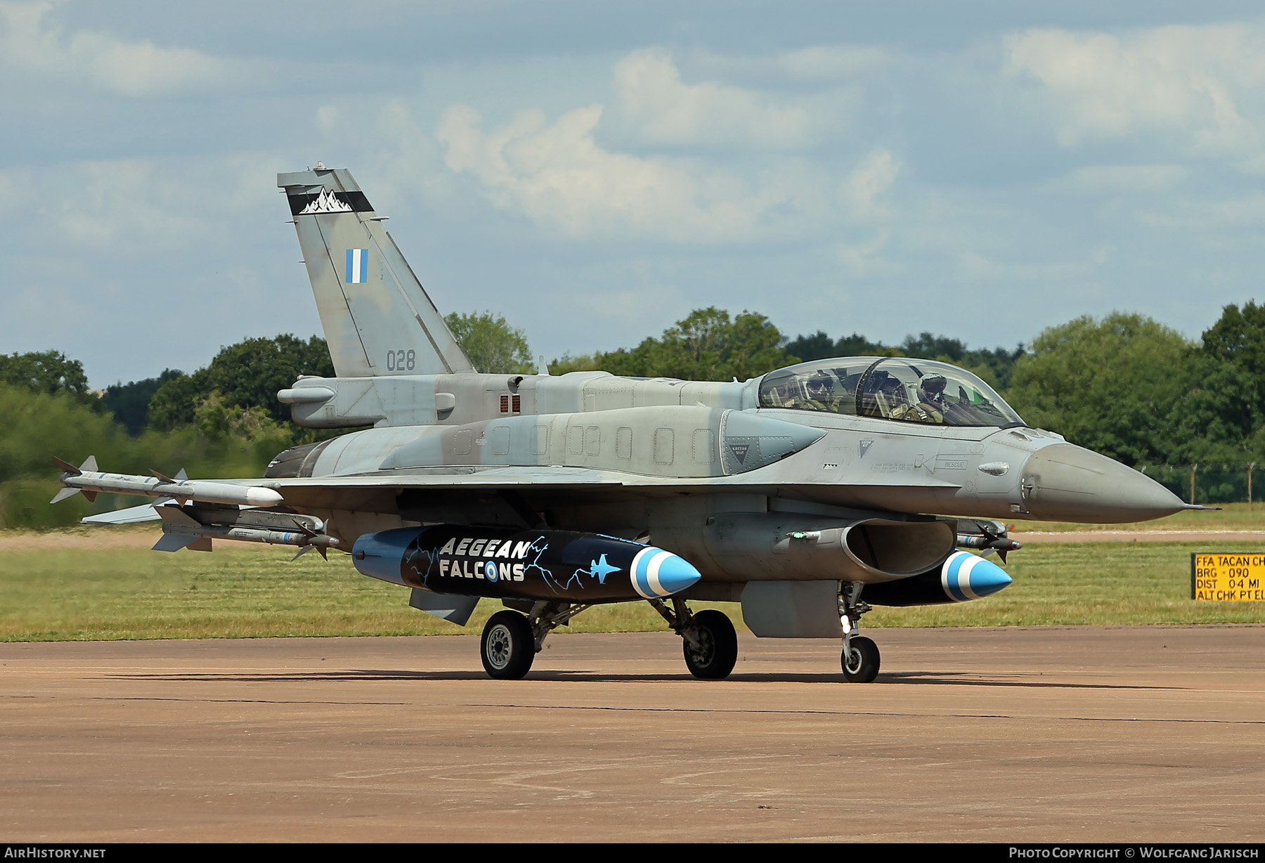 Aircraft Photo of 028 | Lockheed Martin F-16D Fighting Falcon | Greece - Air Force | AirHistory.net #871588