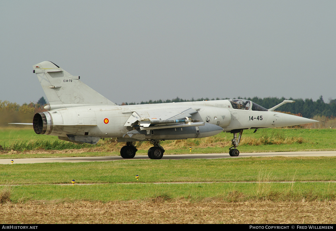 Aircraft Photo of C.14-73 | Dassault Mirage F1EE(M) | Spain - Air Force | AirHistory.net #871594