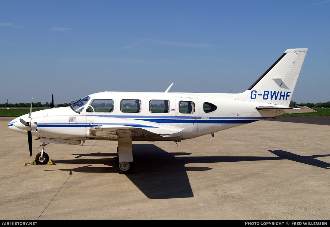 Aircraft Photo of G-BWHF | Piper PA-31-325 Navajo C/R | AirHistory.net #871600