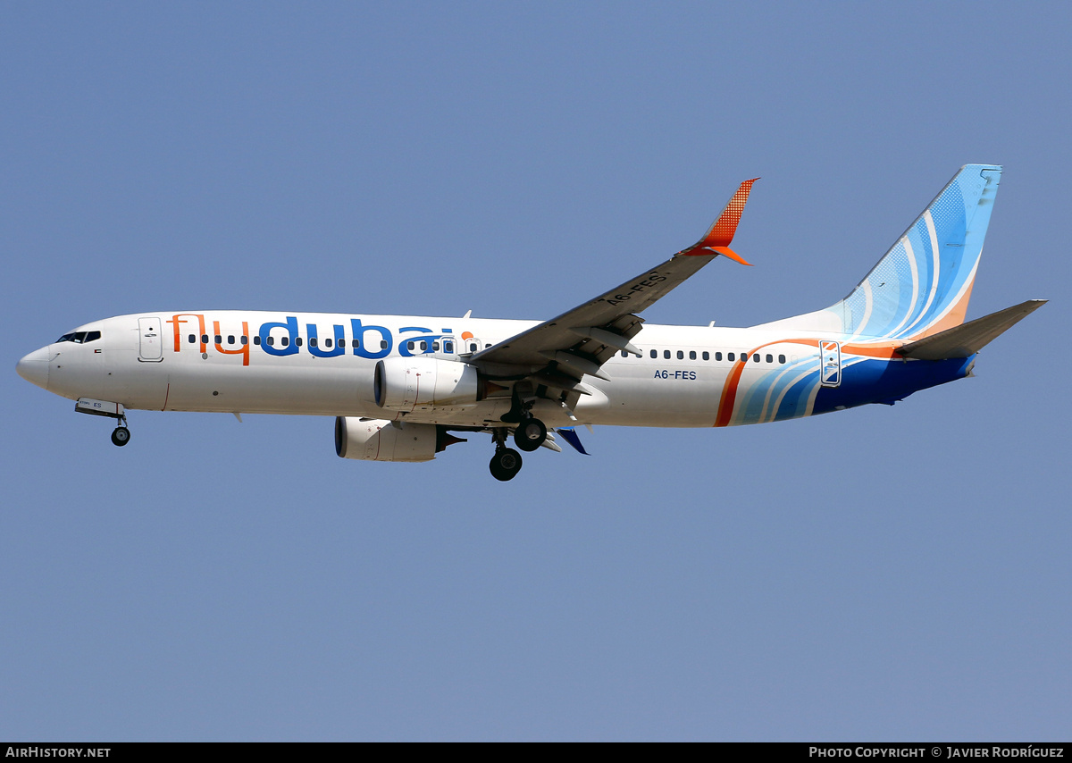 Aircraft Photo of A6-FES | Boeing 737-8KN | Flydubai | AirHistory.net #871601