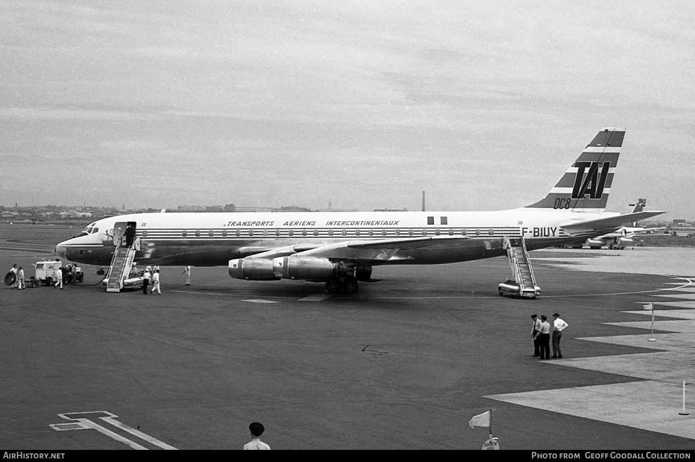 Aircraft Photo of F-BIUY | Douglas DC-8-33 | Transports Aeriens Intercontinentaux - TAI | AirHistory.net #871614