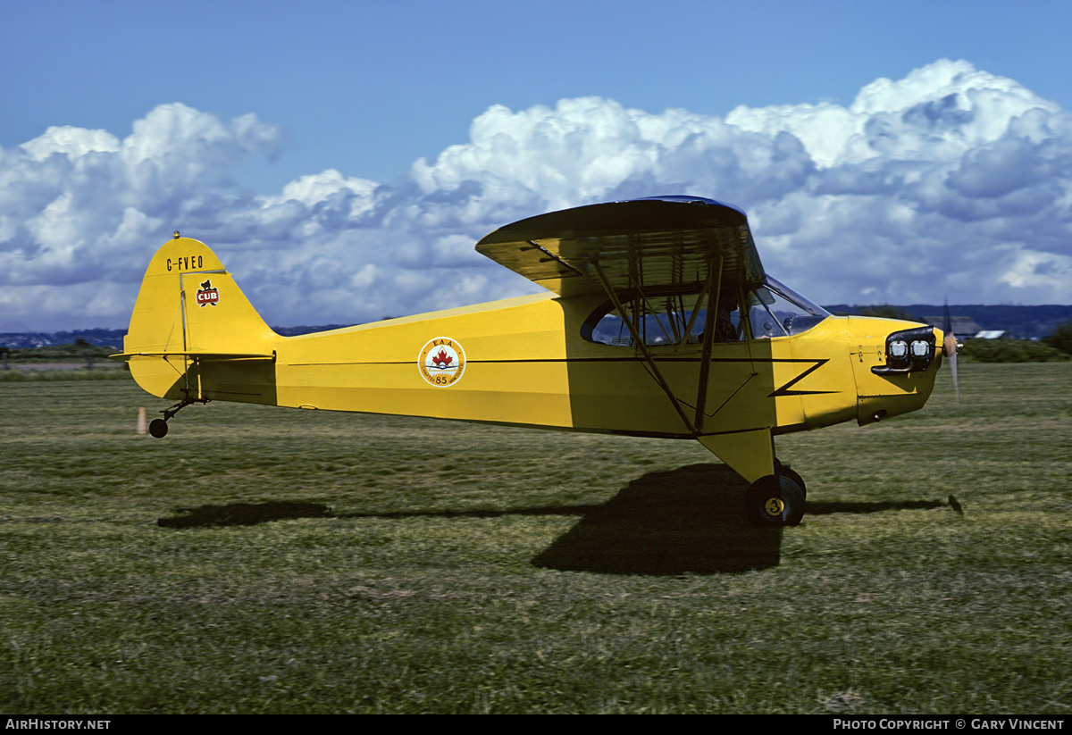 Aircraft Photo of C-FVEO | Piper J-5A Cub Cruiser | AirHistory.net #871619
