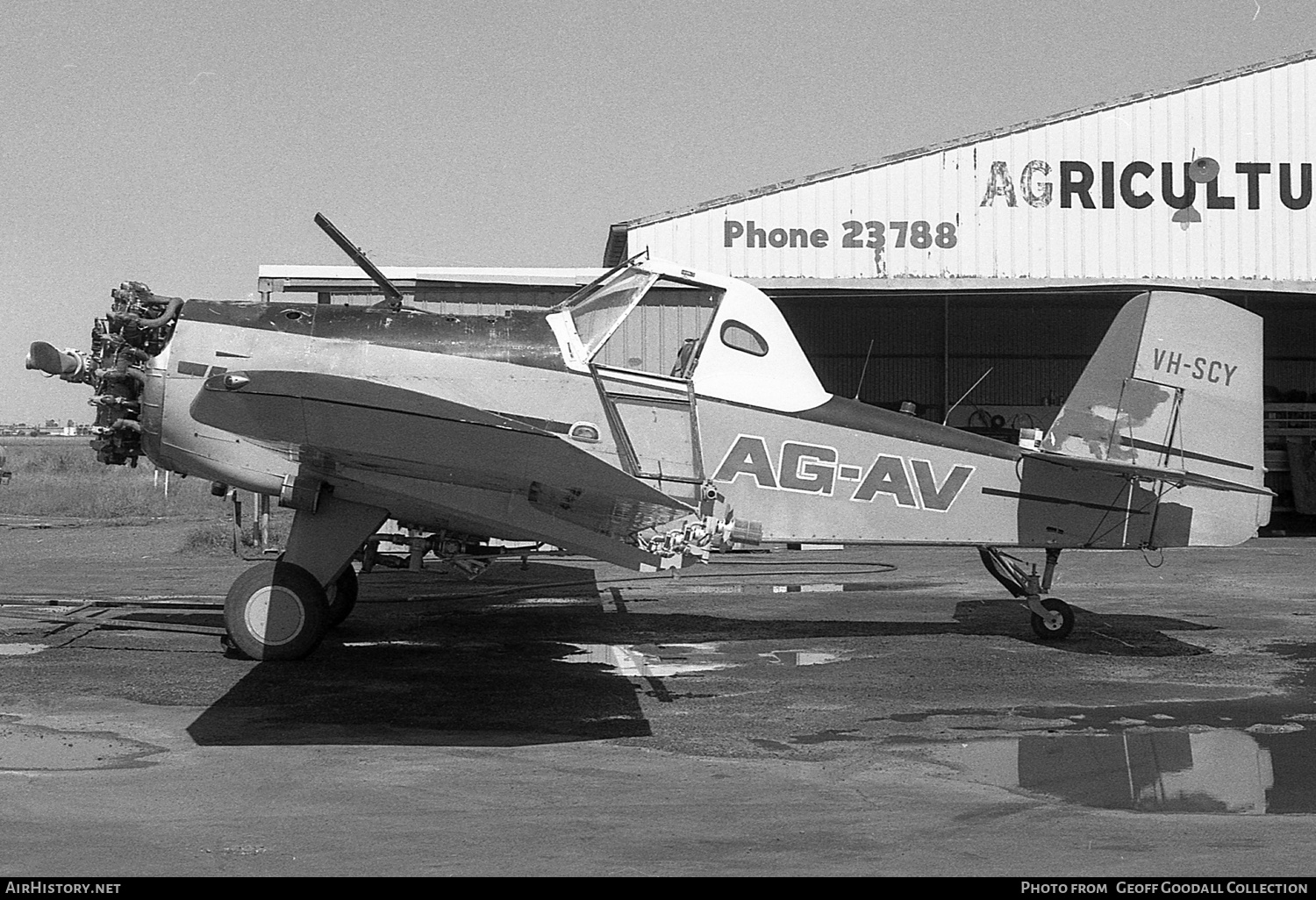 Aircraft Photo of VH-SCY | Aero Commander S-2D-600 Ag Commander | Ag-Av - Agricultural Aviation | AirHistory.net #871641