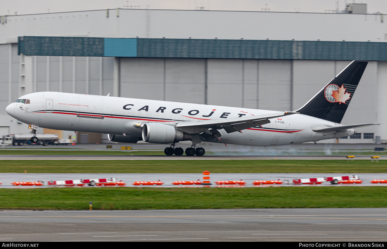 Aircraft Photo of C-FCAE | Boeing 767-375/ER | Cargojet | AirHistory.net #871671