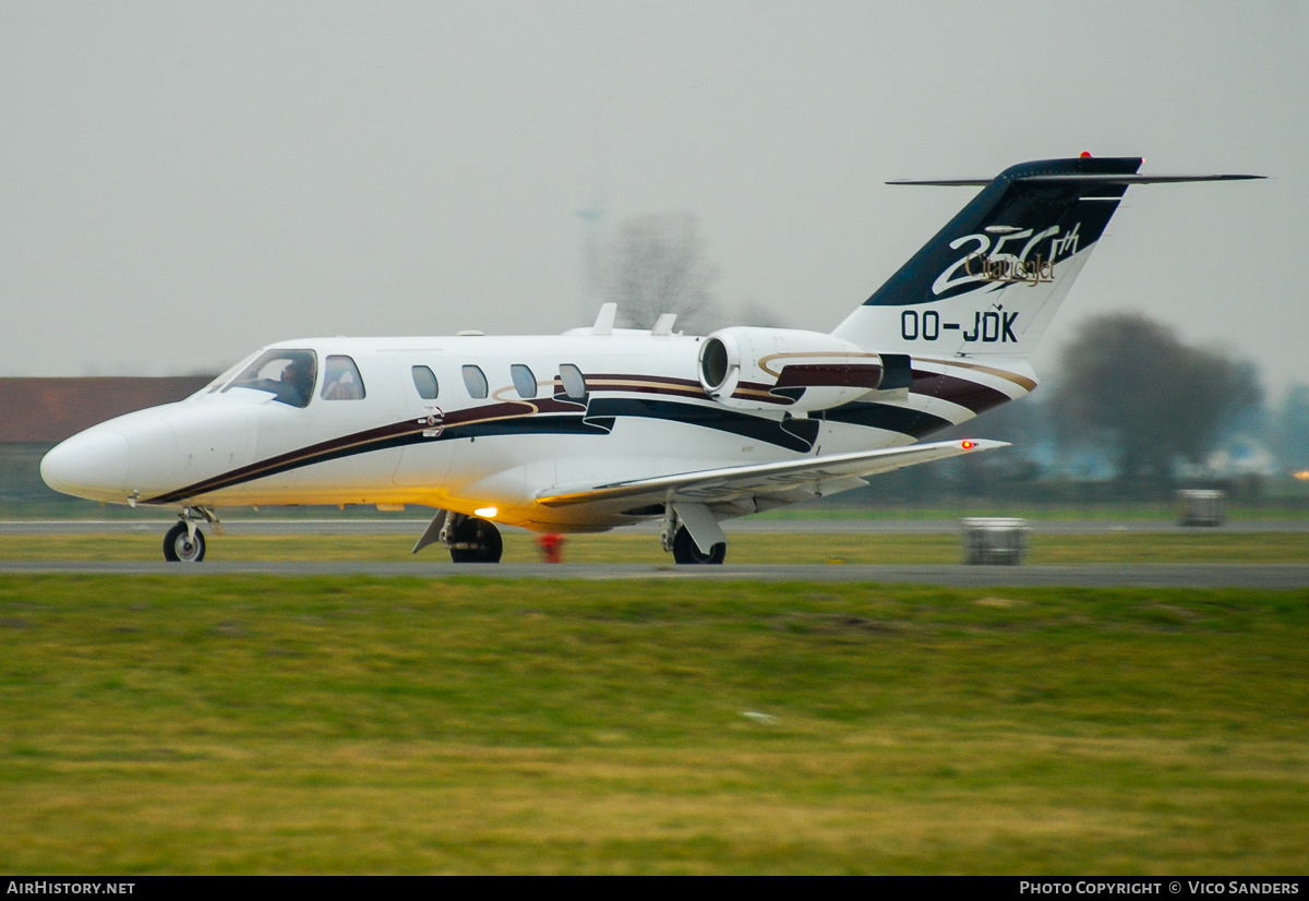Aircraft Photo of OO-JDK | Cessna 525 CitationJet | AirHistory.net #871677