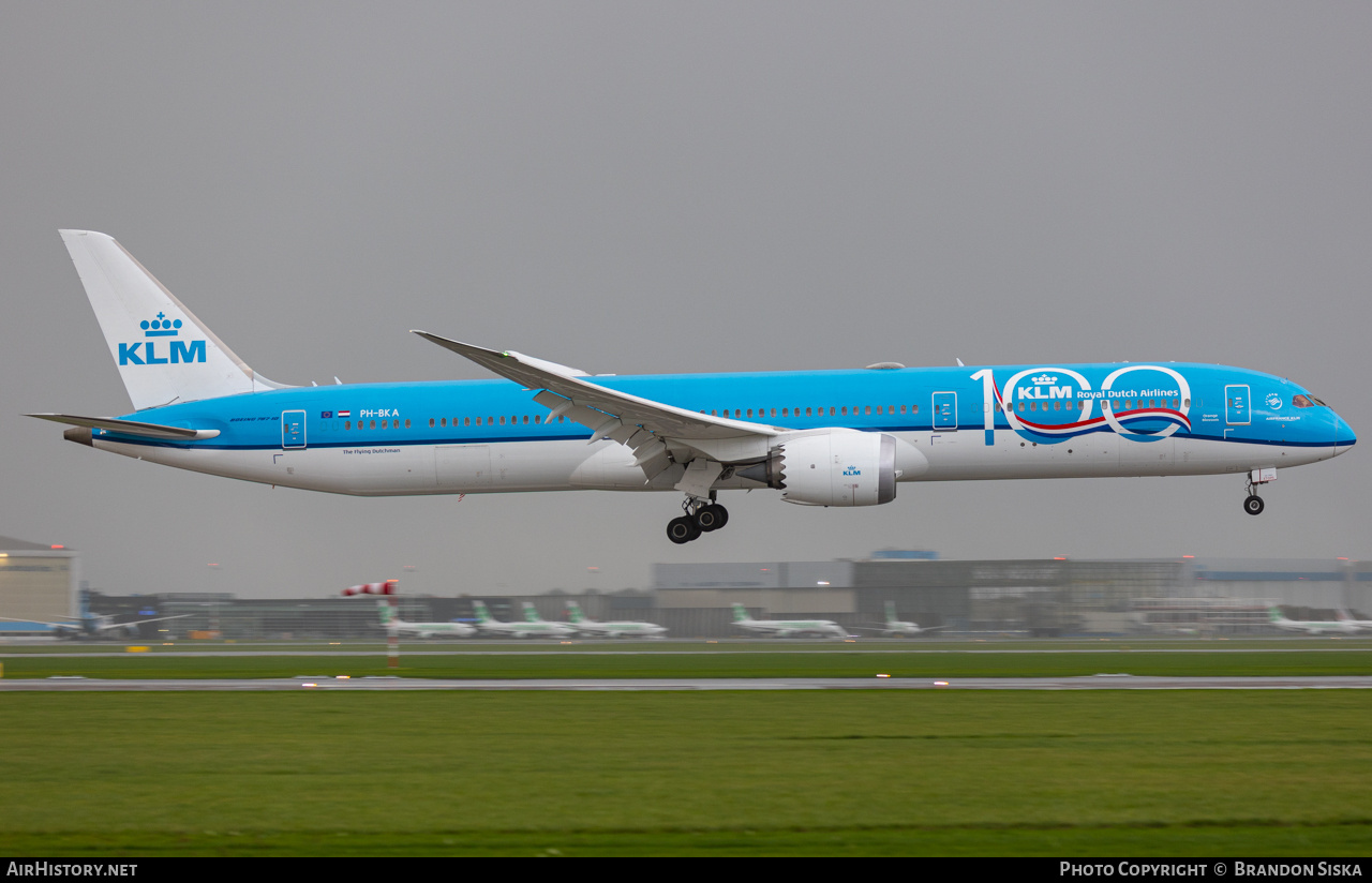 Aircraft Photo of PH-BKA | Boeing 787-10 Dreamliner | KLM - Royal Dutch Airlines | AirHistory.net #871699