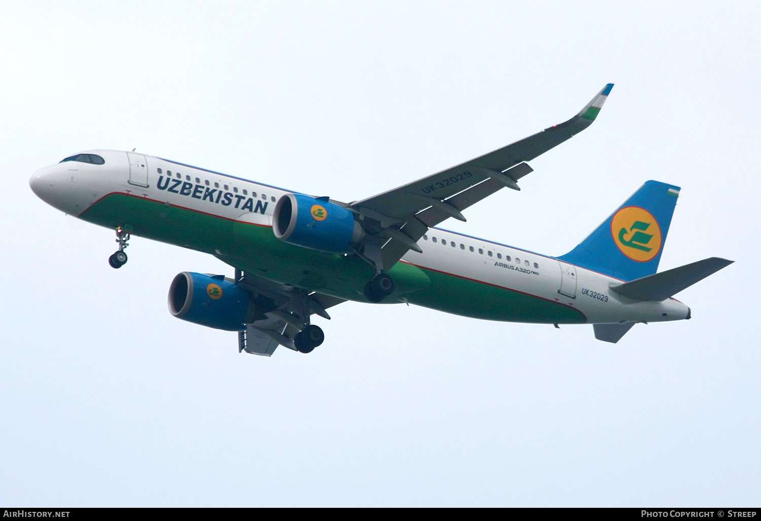 Aircraft Photo of UK-32029 | Airbus A320-251N | Uzbekistan Airways | AirHistory.net #871700