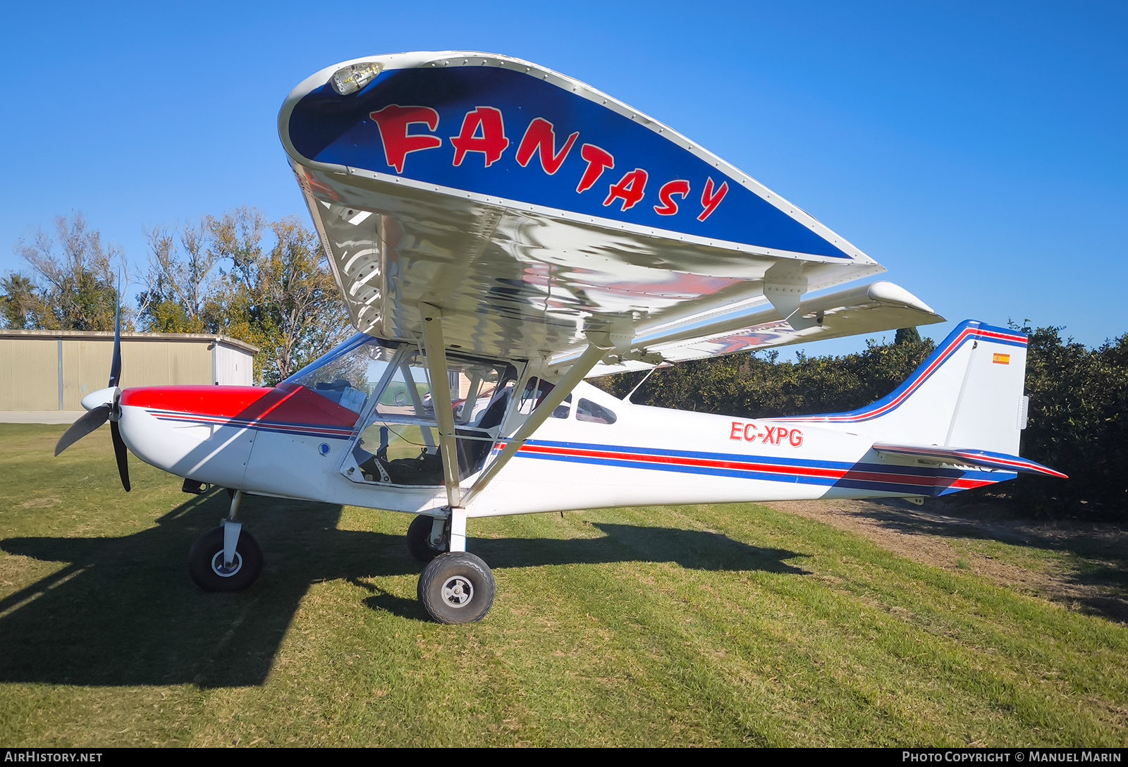Aircraft Photo of EC-XPG | AeroAndina MXP-800 Fantasy | AirHistory.net #871720