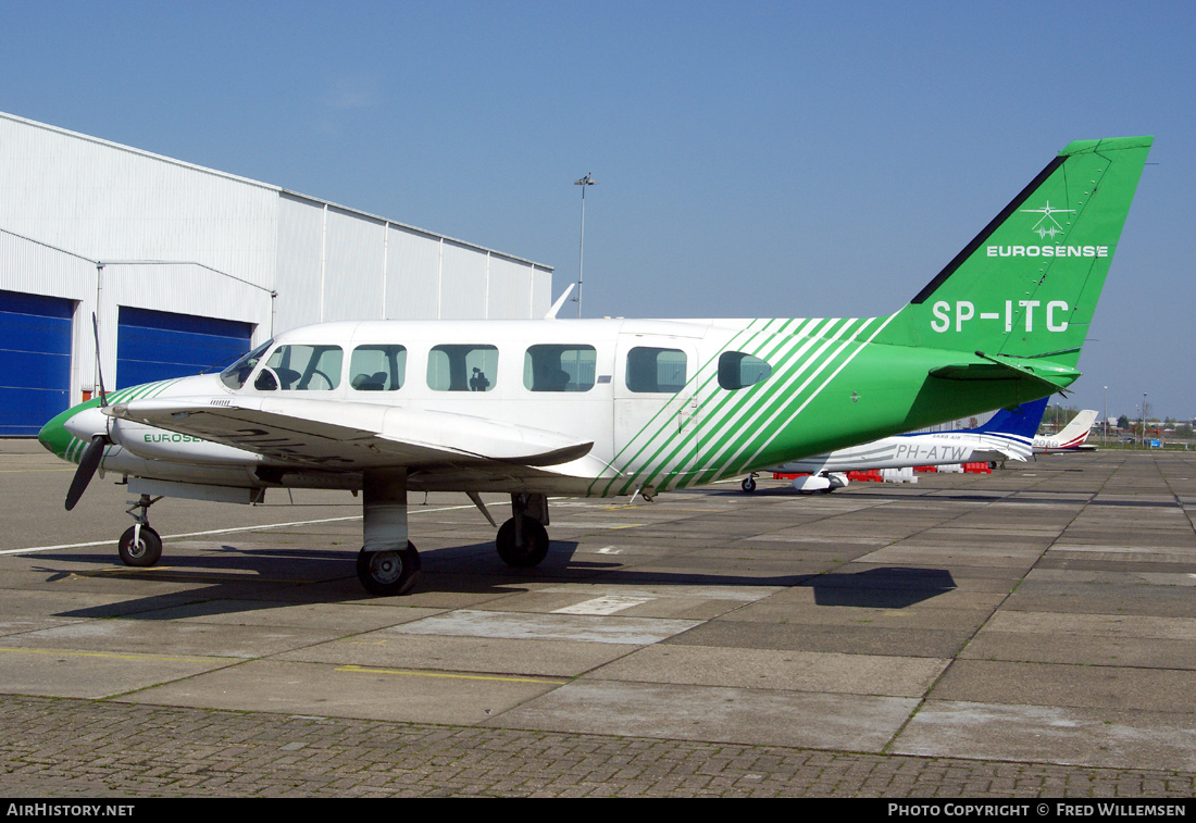 Aircraft Photo of SP-ITC | Piper PA-31-350 Navajo Chieftain | Eurosense | AirHistory.net #871722