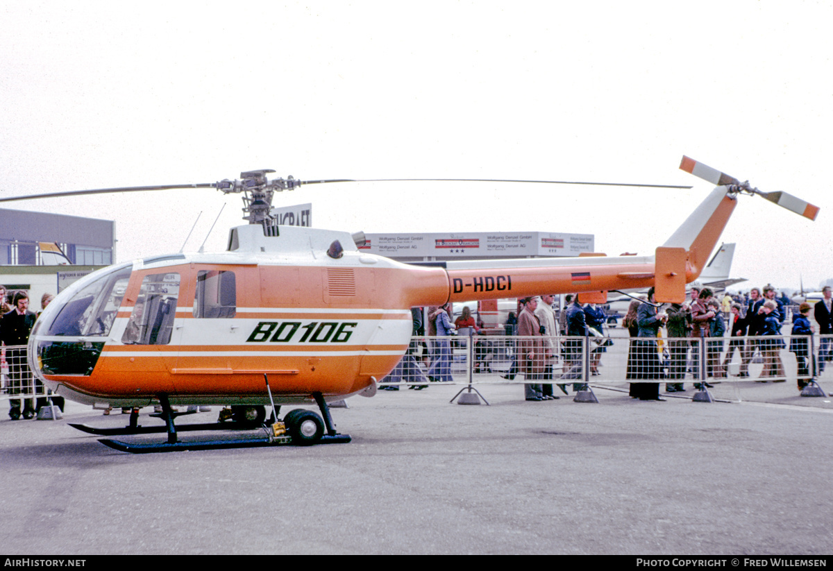 Aircraft Photo of D-HDCI | MBB Bo-106 | AirHistory.net #871740