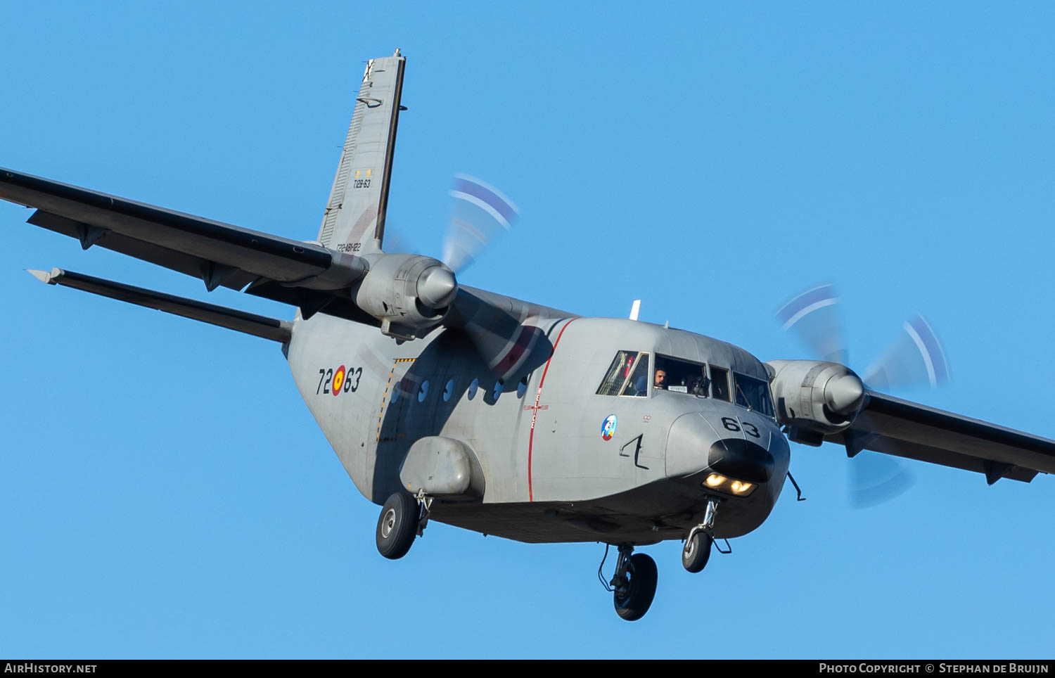 Aircraft Photo of T.12B-63 | CASA C-212-100 Aviocar | Spain - Air Force | AirHistory.net #871749