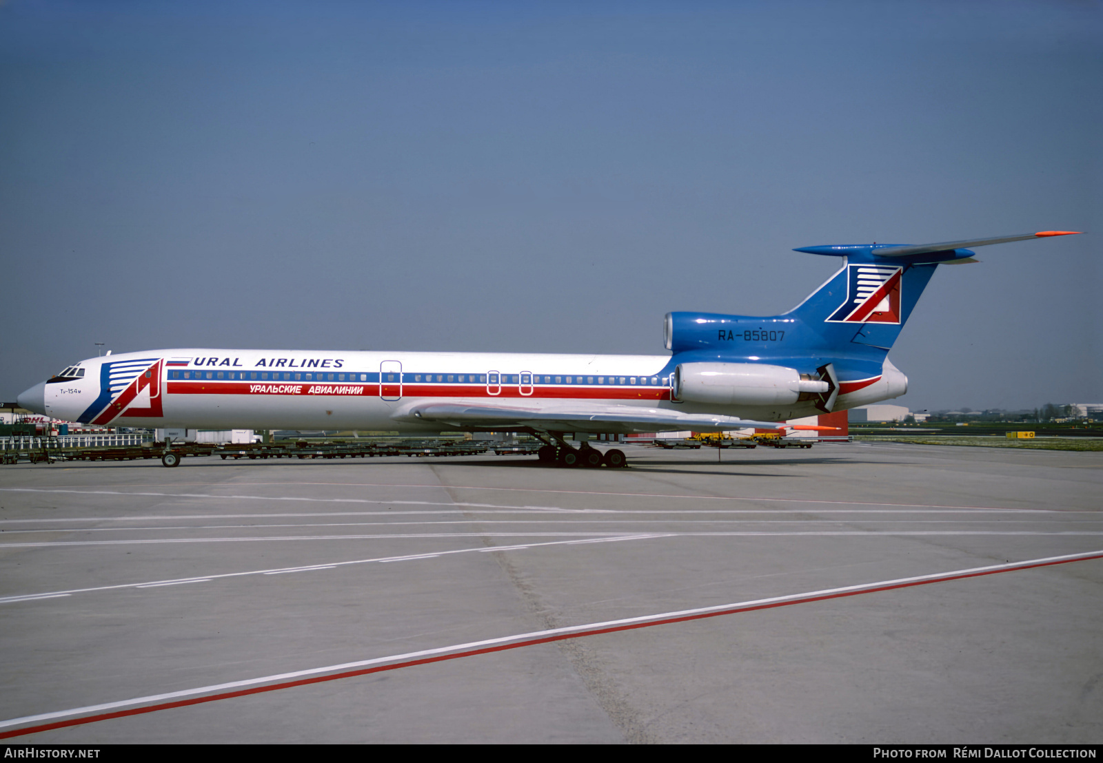 Aircraft Photo of RA-85807 | Tupolev Tu-154M | Ural Airlines | AirHistory.net #871751