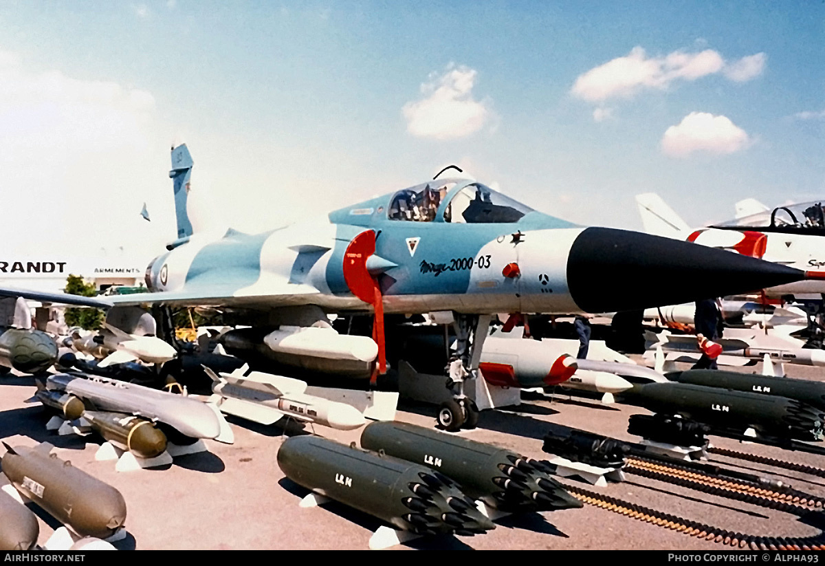 Aircraft Photo of 3 | Dassault Mirage 2000-03 | Avions Marcel Dassault | AirHistory.net #871756