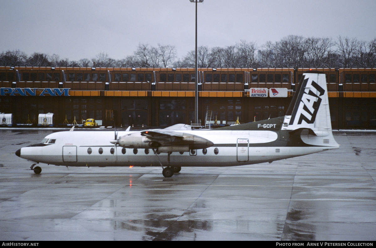 Aircraft Photo of F-GCPT | Fairchild Hiller FH-227B | TAT - Touraine Air Transport | AirHistory.net #871765