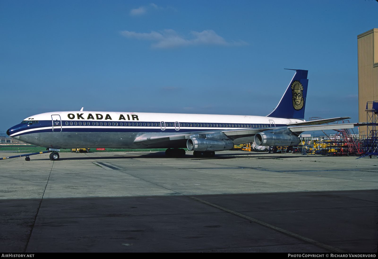 Aircraft Photo of G-AXRS | Boeing 707-355C | Okada Air | AirHistory.net #871773