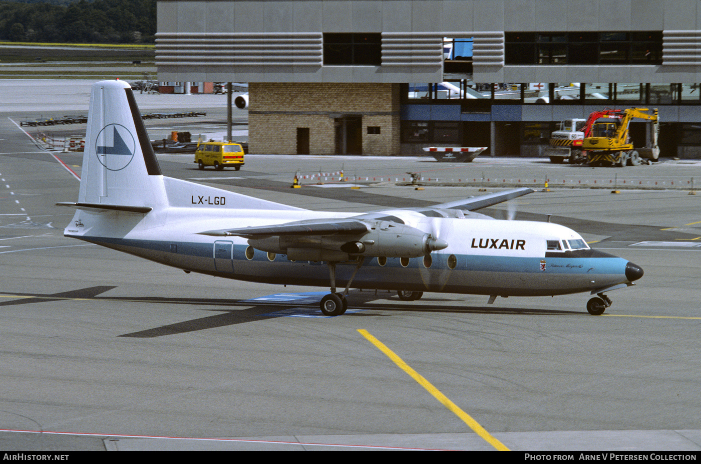 Aircraft Photo of LX-LGD | Fokker F27-600 Friendship | Luxair | AirHistory.net #871781