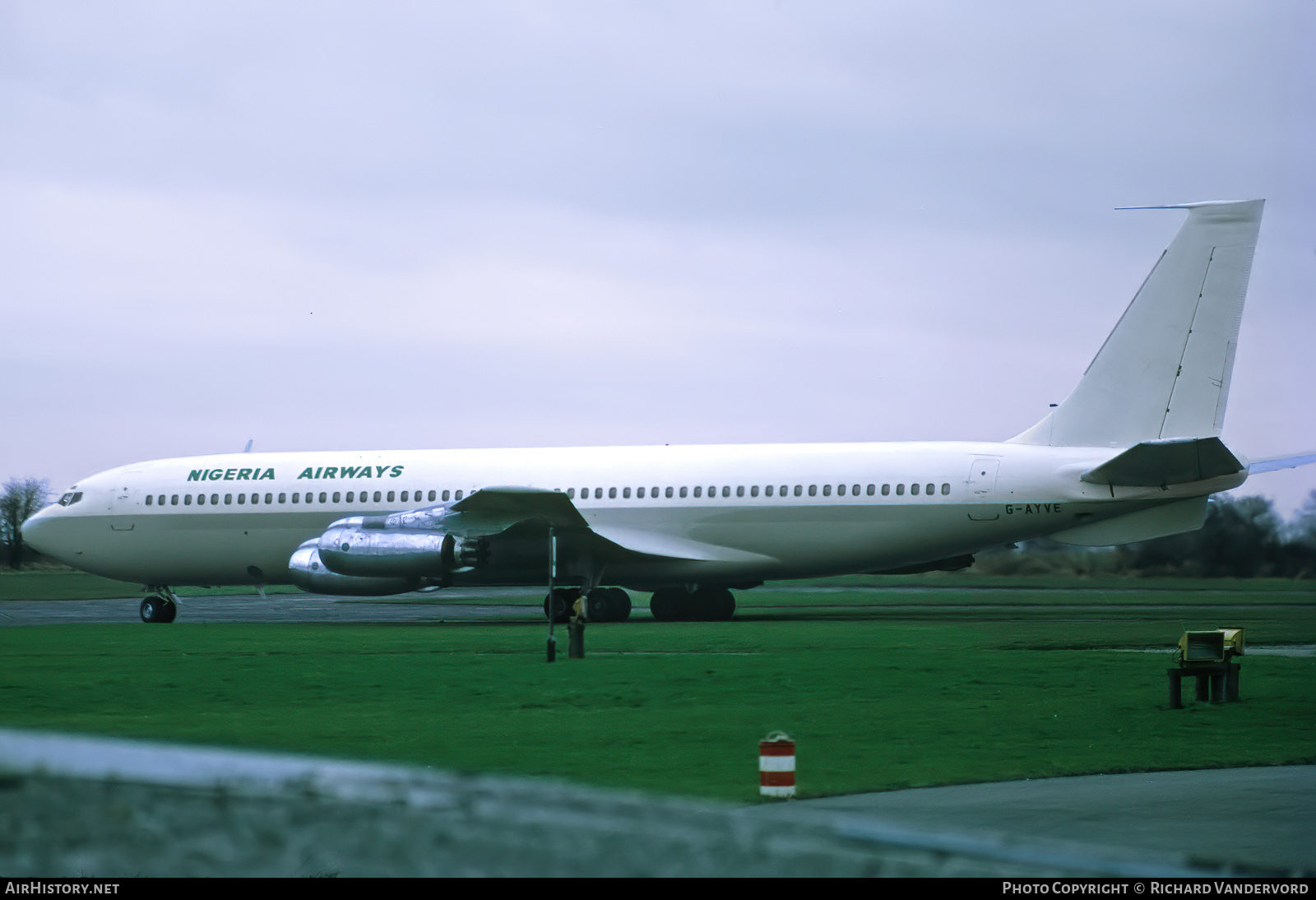 Aircraft Photo of G-AYVE | Boeing 707-321 | Nigeria Airways | AirHistory.net #871803