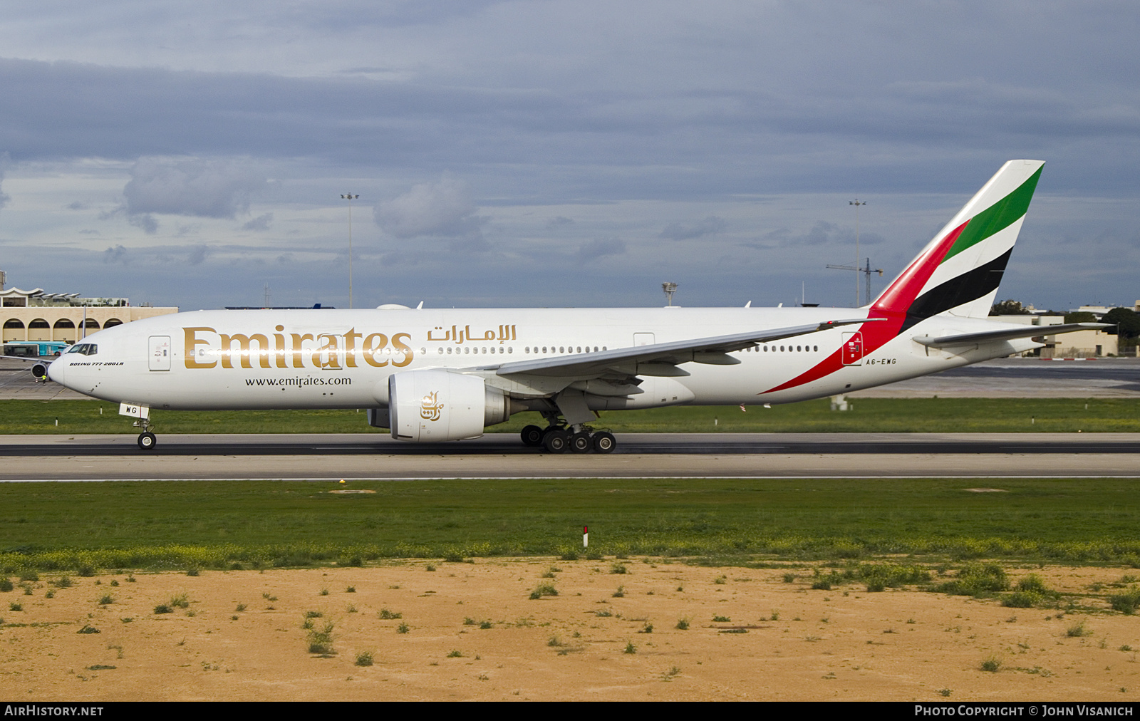 Aircraft Photo of A6-EWG | Boeing 777-21H/LR | Emirates | AirHistory.net #871804