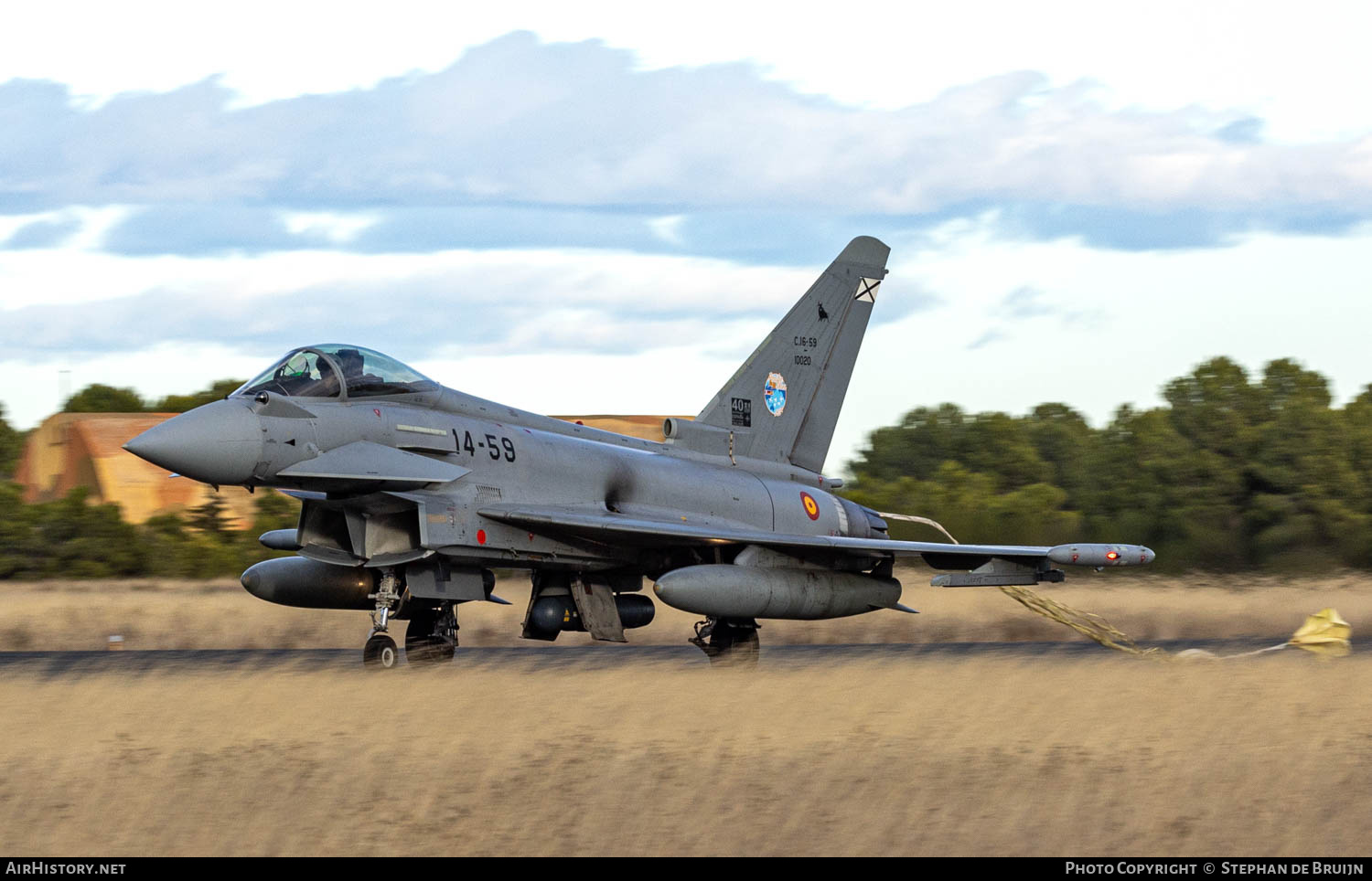 Aircraft Photo of C.16-59 / 10020 | Eurofighter EF-2000 Typhoon S | Spain - Air Force | AirHistory.net #871805