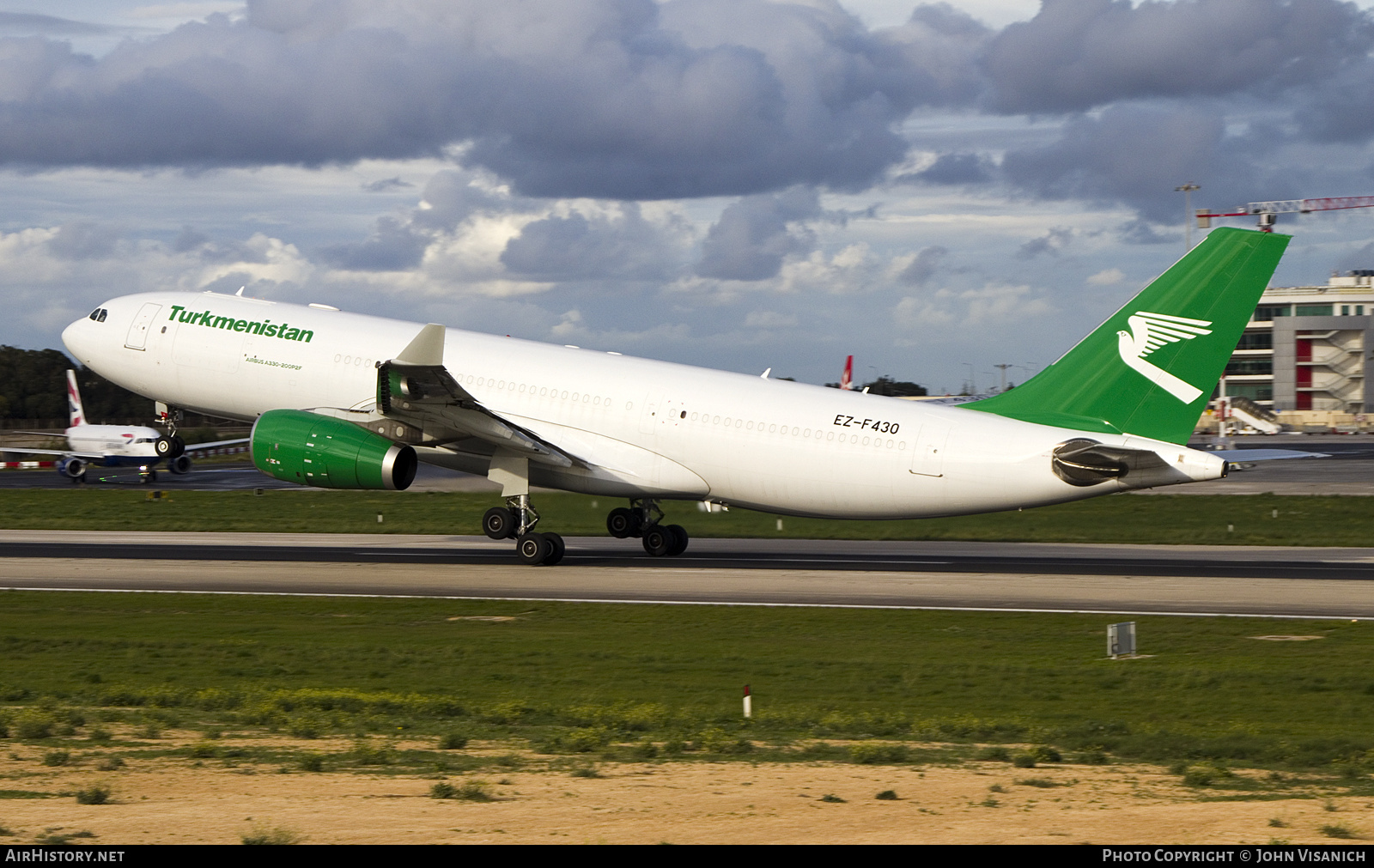 Aircraft Photo of EZ-F430 | Airbus A330-243/P2F | Turkmenistan Airlines | AirHistory.net #871808