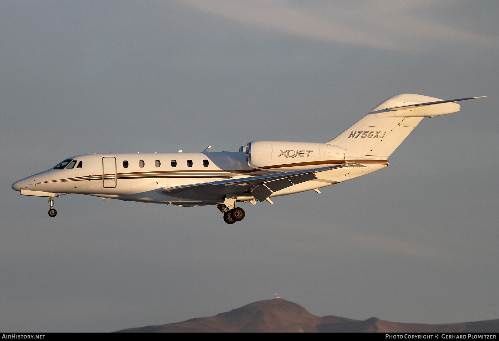 Aircraft Photo of N756XJ | Cessna 750 Citation X | XOJet | AirHistory.net #871809