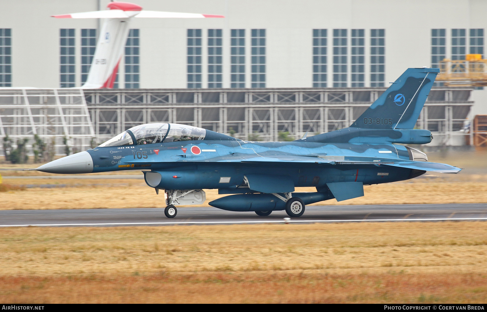 Aircraft Photo of 03-8105 | Mitsubishi F-2B | Japan - Air Force | AirHistory.net #871816
