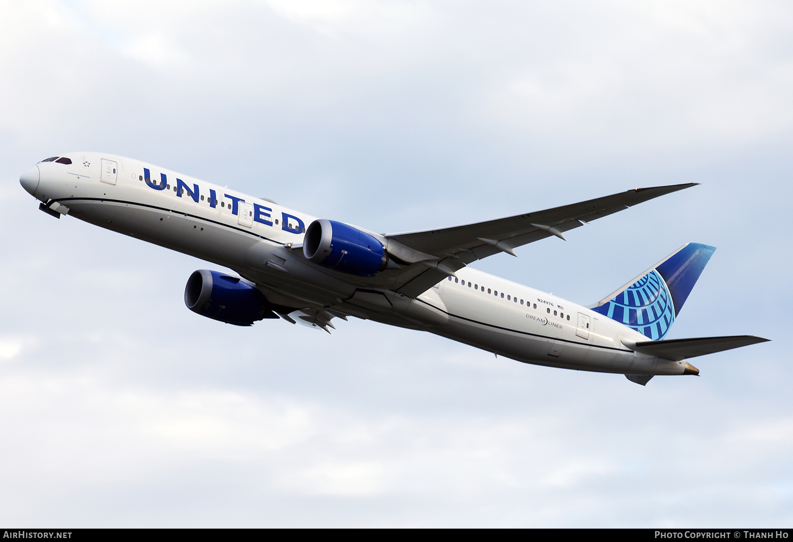 Aircraft Photo of N24976 | Boeing 787-9 Dreamliner | United Airlines | AirHistory.net #871818