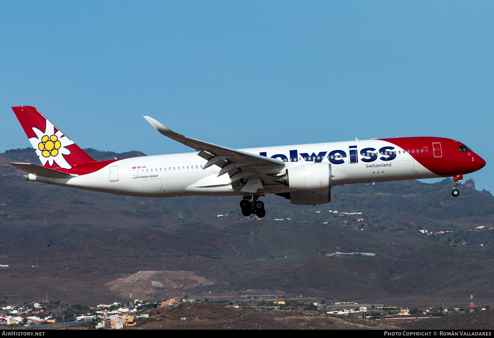 Aircraft Photo of HB-IHC | Airbus A350-941 | Edelweiss Air | AirHistory.net #871857