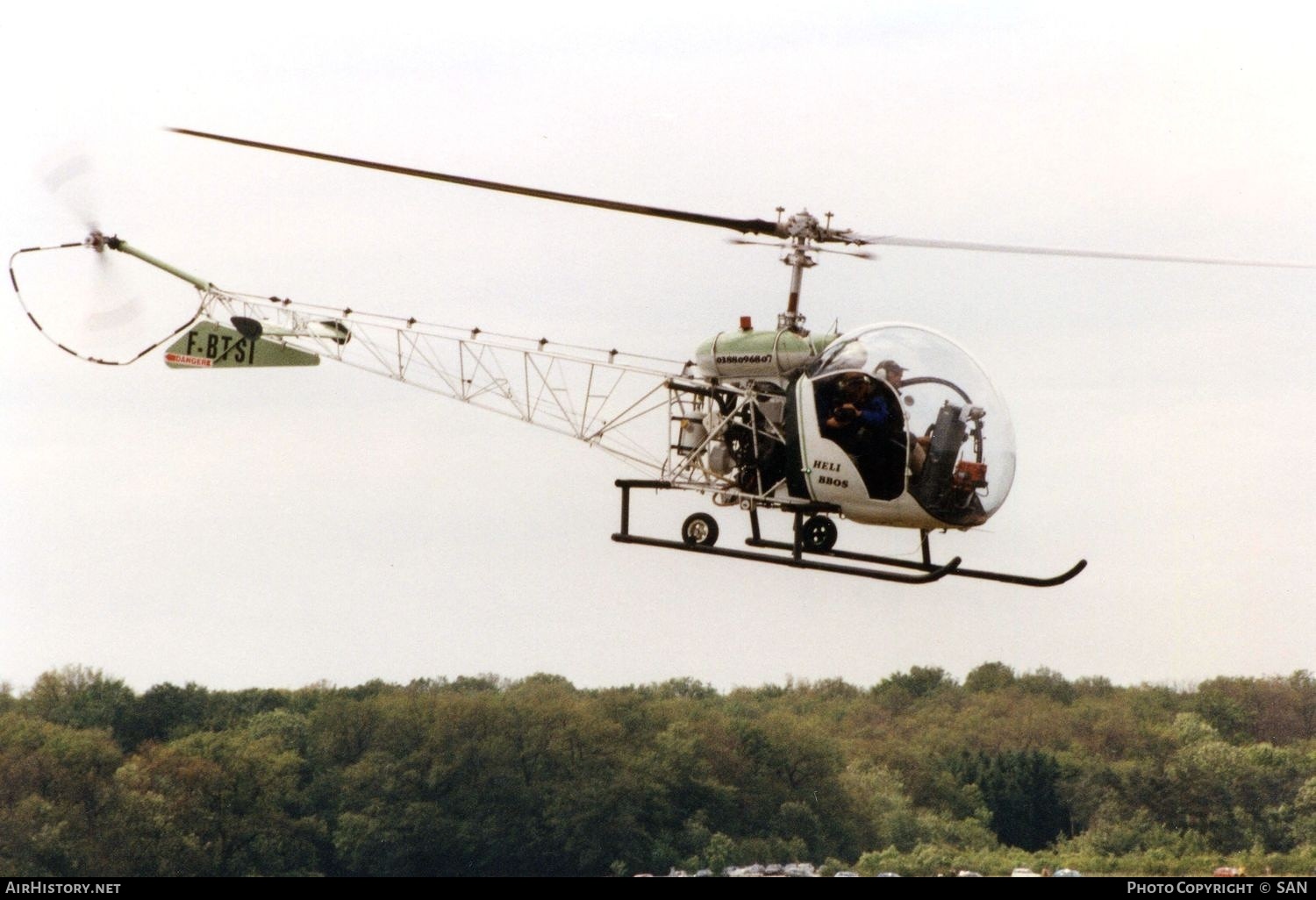 Aircraft Photo of F-BTSI | Bell 47G-2 | Heli BBOS | AirHistory.net #871868