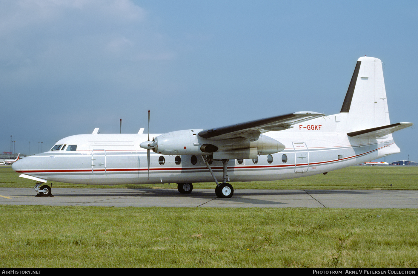 Aircraft Photo of F-GGKF | Fairchild F-27J | Air Service Nantes | AirHistory.net #871880