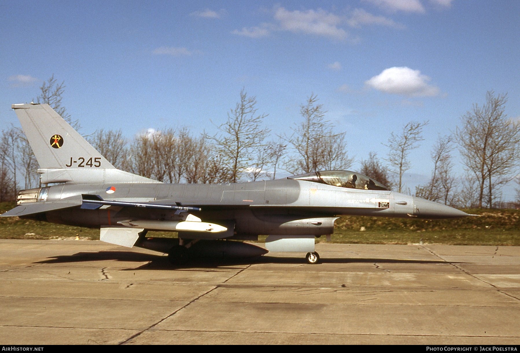 Aircraft Photo of J-245 | General Dynamics F-16A Fighting Falcon | Netherlands - Air Force | AirHistory.net #871898